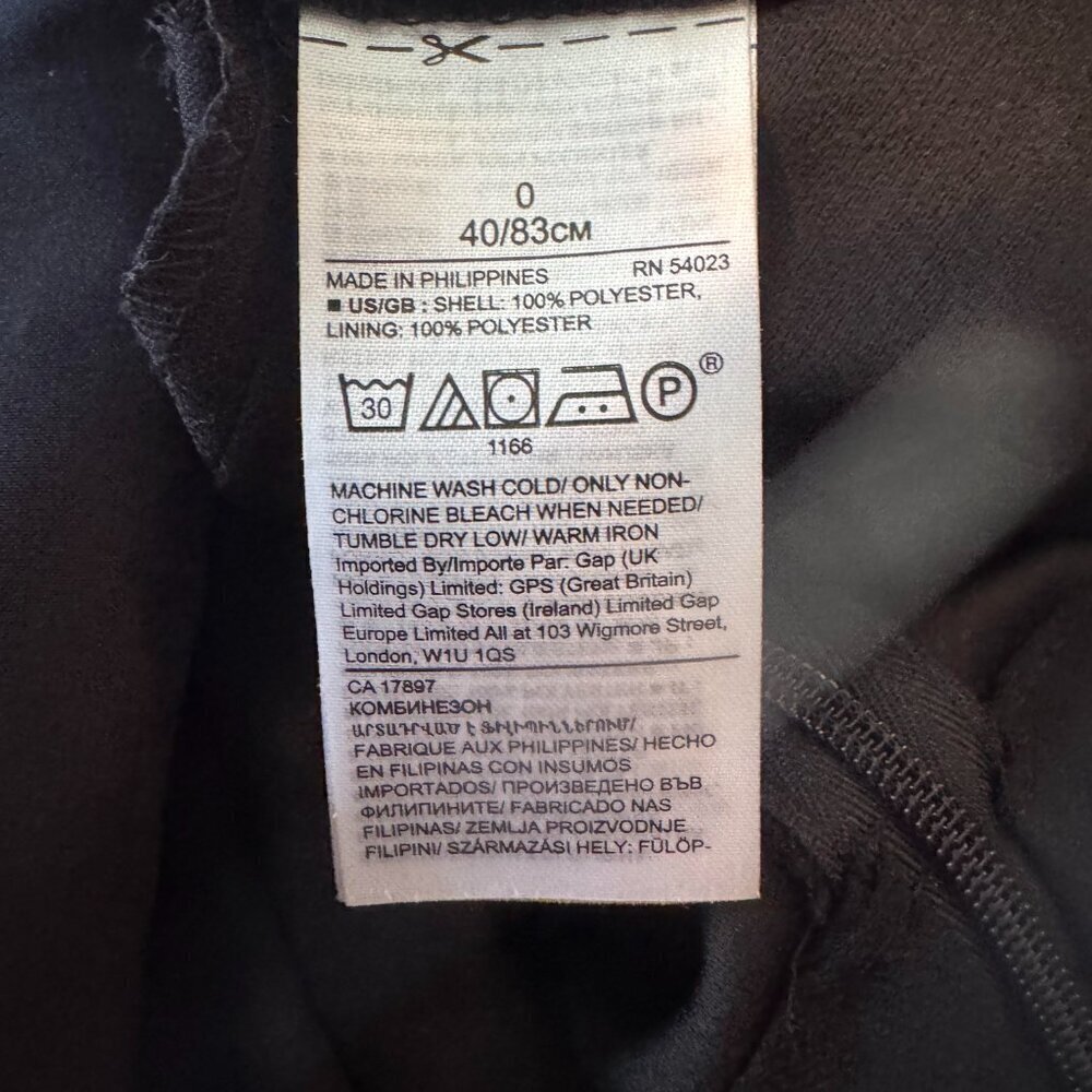 Banana Republic"BLACK" Halter Jumpsuit - Picture 6 of 7